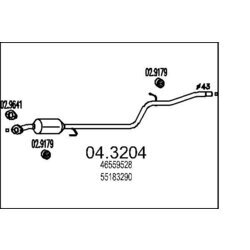 Katalyzátor MTS 04.3204