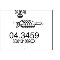Katalyzátor MTS 04.3459