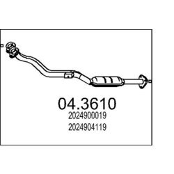 Katalyzátor MTS 04.3610
