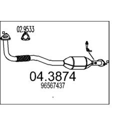 Katalyzátor MTS 04.3874