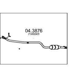 Katalyzátor MTS 04.3876