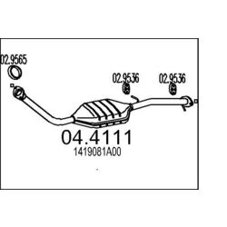 Katalyzátor MTS 04.4111