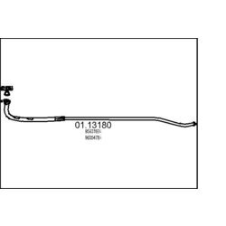 Výfukové potrubie MTS 01.13180
