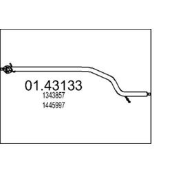Výfukové potrubie MTS 01.43133