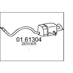 Koncový tlmič výfuku MTS 01.61304