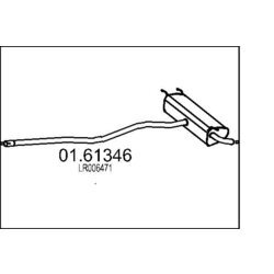 Koncový tlmič výfuku MTS 01.61346