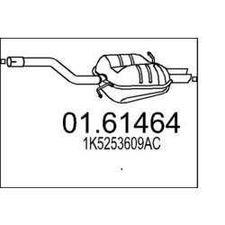 Koncový tlmič výfuku MTS 01.61464