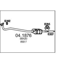 Katalyzátor MTS 04.1876