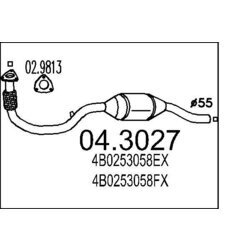 Katalyzátor MTS 04.3027