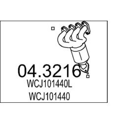 Katalyzátor MTS 04.3216