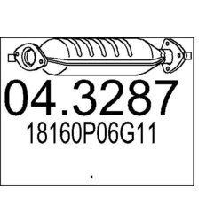 Katalyzátor MTS 04.3287
