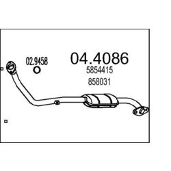 Katalyzátor MTS 04.4086