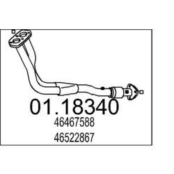 Výfukové potrubie MTS 01.18340