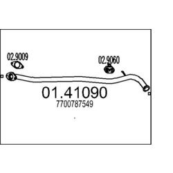 Výfukové potrubie MTS 01.41090