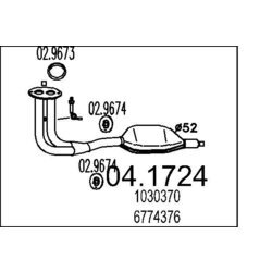 Katalyzátor MTS 04.1724
