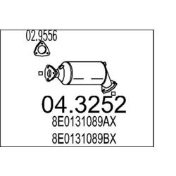 Katalyzátor MTS 04.3252