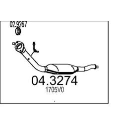 Katalyzátor MTS 04.3274