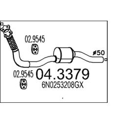 Katalyzátor MTS 04.3379
