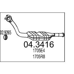 Katalyzátor MTS 04.3416