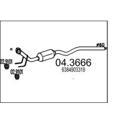 Katalyzátor MTS 04.3666