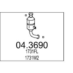 Katalyzátor MTS 04.3690