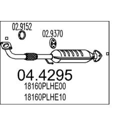 Katalyzátor MTS 04.4295