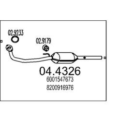 Katalyzátor MTS 04.4326
