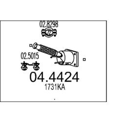 Katalyzátor MTS 04.4424