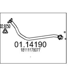Výfukové potrubie MTS 01.14190