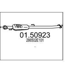 Stredný tlmič výfuku MTS 01.50923