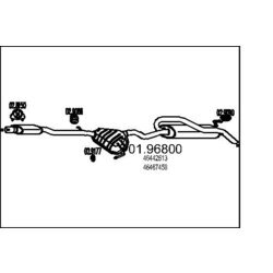 Koncový tlmič výfuku MTS 01.96800