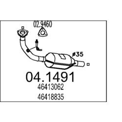 Katalyzátor MTS 04.1491