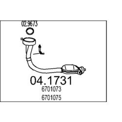 Katalyzátor MTS 04.1731