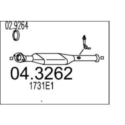 Katalyzátor MTS 04.3262