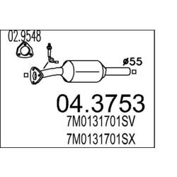 Katalyzátor MTS 04.3753