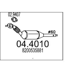 Katalyzátor MTS 04.4010