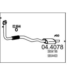 Katalyzátor MTS 04.4078