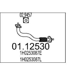 Výfukové potrubie MTS 01.12530