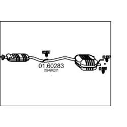 Koncový tlmič výfuku MTS 01.60283
