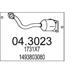 Katalyzátor MTS 04.3023