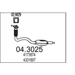 Katalyzátor MTS 04.3025
