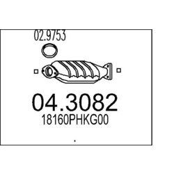 Katalyzátor MTS 04.3082