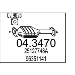 Katalyzátor MTS 04.3470