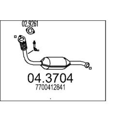 Katalyzátor MTS 04.3704
