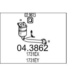 Katalyzátor MTS 04.3862