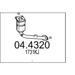 Katalyzátor MTS 04.4320
