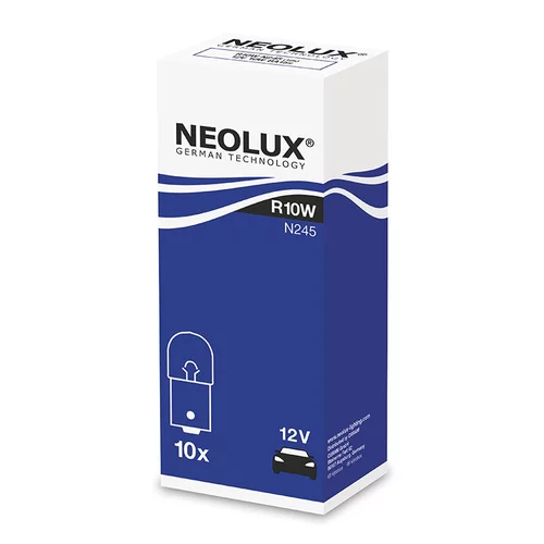 NEOLUX Žiarovka pomocná R10W 12V N245 1ks