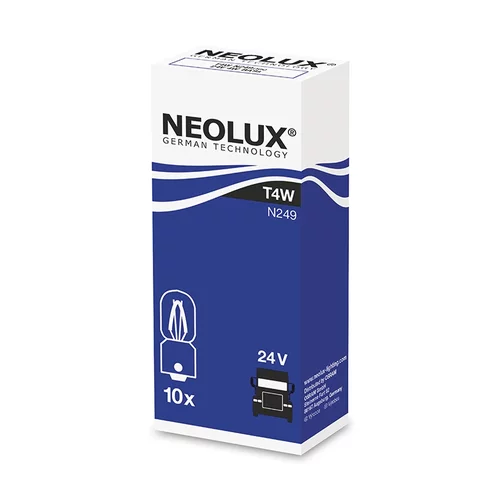 NEOLUX Žiarovka pomocná T4W 24V N249-ks