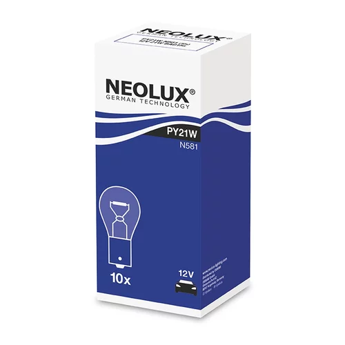NEOLUX Žiarovka pomocná PY21W 12V N581-ks