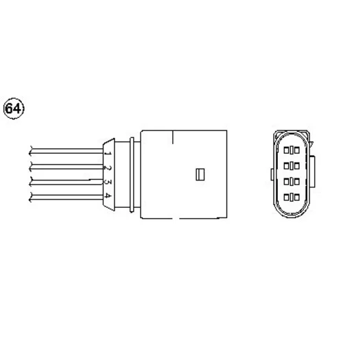 Lambda sonda NGK 91967